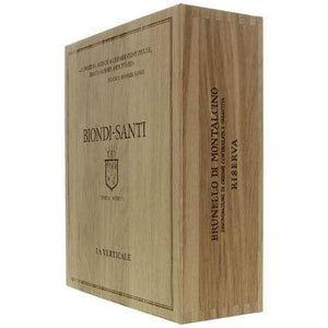 Biondi Santi Brunello RISERVA Vertical com 3 garrafas - Wine Broker Company