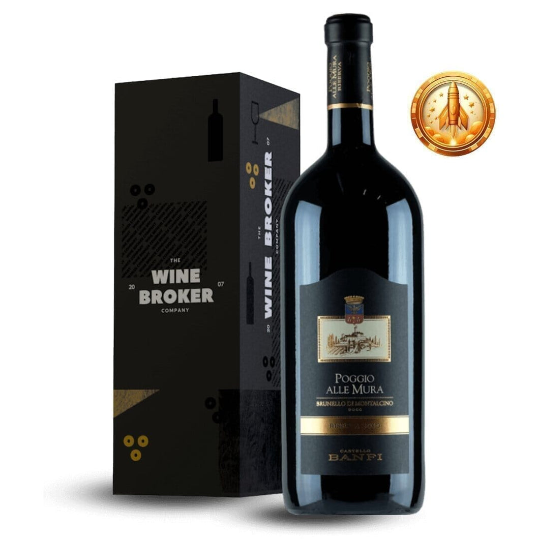 Brunello di Montalcino BANFI Poggio Alle Mura Riserva 2009 1.5L MAGNUM - Wine Broker Company