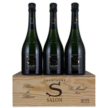 Cargar imagen en el visor de la galería, Champagne SALON Blanc de Blancs le Mesnil 2012 caixa c/ 3 garrafas - Wine Broker Company