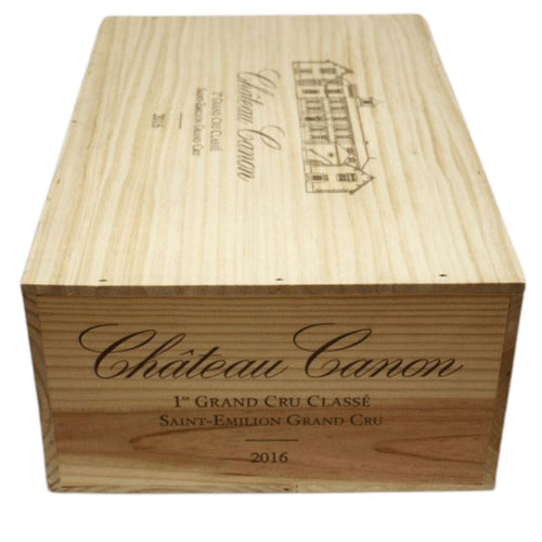 Chateau Canon 2016 Caixa c/ 12 garrafas St. Emilion, Bordeaux Wine Broker Company 