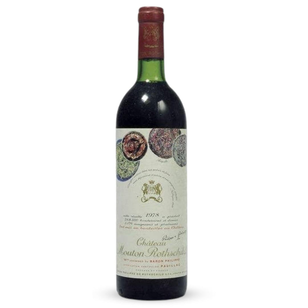 Chateau Mouton Rothschild 1978 Pauillac, Bordeaux winebroker 