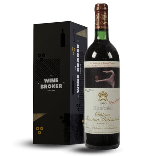 Chateau Mouton Rothschild 1990 - Wine Broker Company