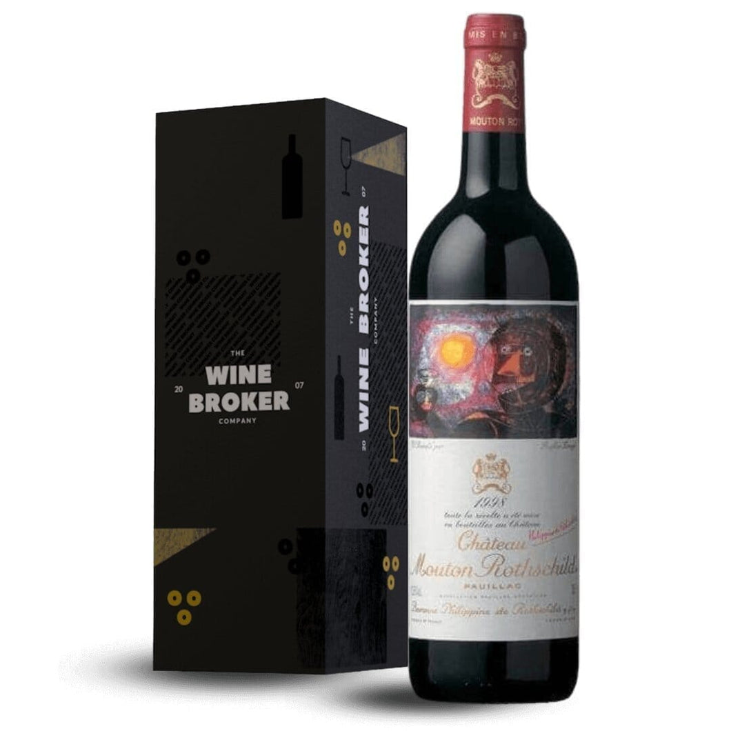 Chateau Mouton Rothschild 1998 - Wine Broker Company
