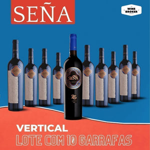 Lote Sena Vertical com 10 garrafas - Wine Broker Company