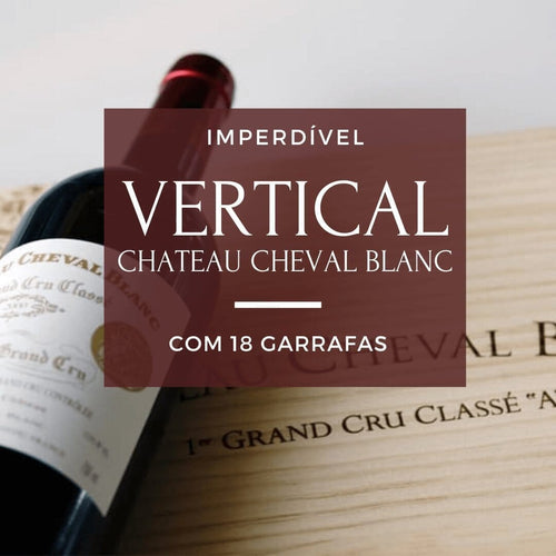Lote VERTICAL Chateau Cheval Blanc c/ 18 garrafas - Wine Broker Company