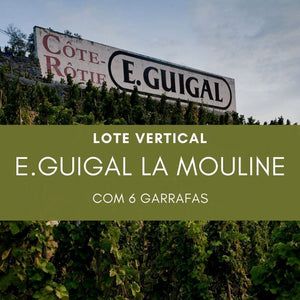 Lote Vertical E.Guigal La Mouline com 6 garrafas - Wine Broker Company