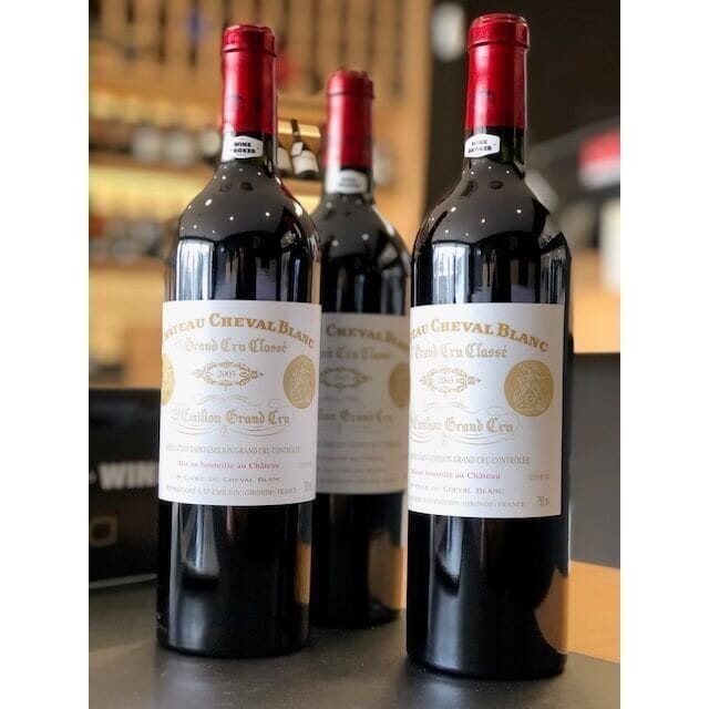 Pack Chateau Cheval Blanc 2003 c/ 3 garrafas - Wine Broker Company