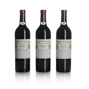 PACK EXCLUSIVO COM 3 GARRAFAS Chateau Cheval Blanc 2003 - Wine Broker Company