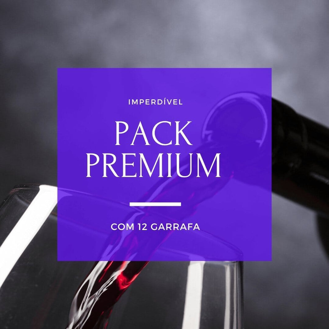 Pack Premium MIX com 12 garrafas - Wine Broker Company